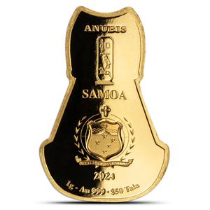 Samoa / Gold Gram 2024 Anubis - obverse photo