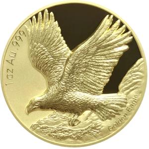 Samoa / Gold Ounce 2025 Golden Eagle - reverse photo