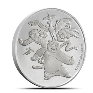 Samoa / Silver Ounce 2023 Kung Fu Panda - reverse photo