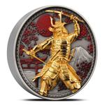 Silver Five Ounces 2024 Samurai: Photo Coin, Samoa, Silver Five Ounces 2024 Samurai / thumbnail