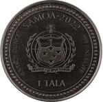 Samoa / Silver Half Ounce 2022 Jesus - Light of Christ / Antique Finish - obverse photo