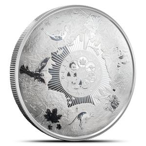 Samoa / Silver Kilo 2023 Bullion Giants - reverse photo