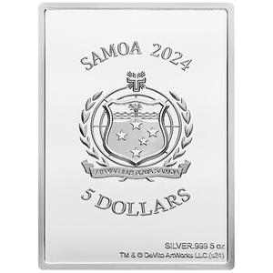 Samoa / Silver Five Ounces 2024 King Kong of Skull Island - obverse photo