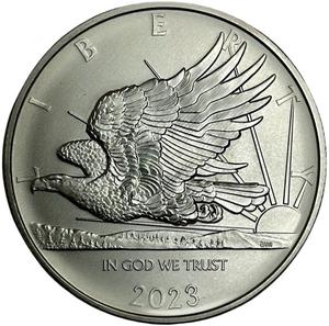 Samoa / Silver Ounce 2023 American Eagle - reverse photo
