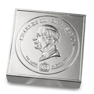 Samoa / Silver Five Ounces 2024 Nefertiti Bust - obverse photo
