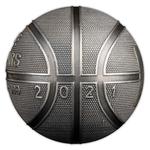 Silver Ounce 2021 Basketball: Photo Coin, Samoa, Silver Ounce 2021 Basketball / thumbnail