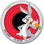 Samoa / Silver Ounce 2022 Looney Tunes - Bugs Bunny / Coloured Reverse - reverse photo