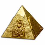 Gold Five Ounces 2023 Pyramid of Giza: Photo Coin, Samoa, Gold Five Ounces 2023 Pyramid of Giza / thumbnail