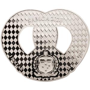 Samoa / Silver Ten Grams 2024 Pretzel - obverse photo