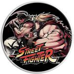 Samoa / Silver Ounce 2024 Street Fighter / Coloured Reverse - reverse photo
