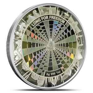 Samoa / Silver Ounce 2022 Long for Freedom - reverse photo