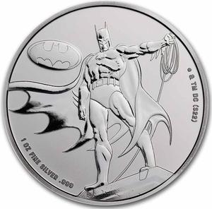 Samoa / Silver Ounce 2023 Justice League - Batman - reverse photo