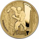 Gold Ounce 2023 Justice League - The Flash: Photo 2023 Samoa 1 oz Gold DC Comics Flash BU / thumbnail