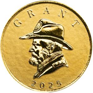 Samoa / Gold Tenth-Ounce 2025 Commander - Ulysses Grant - reverse photo