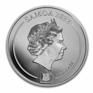Samoa / Silver Ounce 2022 Shadow Minting - Grace Kelly - obverse photo