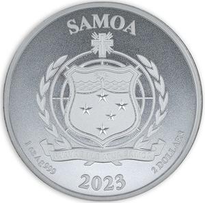 Samoa / Silver Ounce 2023 Fast and Furious - obverse photo