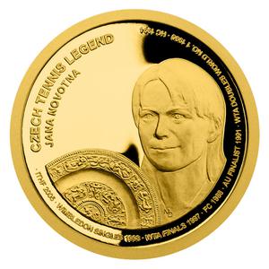 Samoa / Gold Quarter Ounce 2018 Jana Novotná - reverse photo
