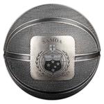 Silver Ounce 2021 Basketball: Photo Coin, Samoa, Silver Ounce 2021 Basketball / thumbnail