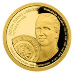 Gold Quarter Ounce 2018 Petra Kvitová: Photo Coin, Samoa, Gold Quarter Ounce 2018 Petra Kvitová / thumbnail