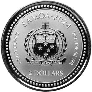 Samoa / Silver Ounce 2024 Jesus - The Creator - obverse photo