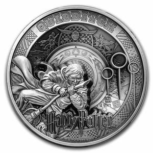 Samoa / Silver Kilo 2023 Harry Potter - Quidditch - reverse photo