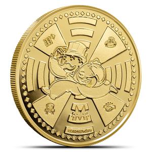 Samoa / Gold Ounce 2024 Mr Monopoly - reverse photo