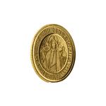 Gold Fifth-Ounce 2021 Jesus - Alpha and Omega: Photo Coin, Samoa, Gold Fifth-Ounce 2021 Alpha and Omega / thumbnail