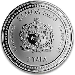 Samoa / Silver Ounce 2020 Serpent of Milan - obverse photo