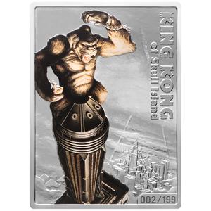 Samoa / Silver Five Ounces 2024 King Kong of Skull Island - reverse photo
