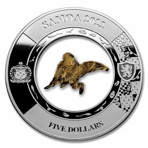 Samoa / Silver Two Ounces 2022 Harry Potter - The Seeker - obverse photo