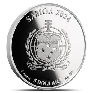 Samoa / Silver Ounce 2024 Monopoly - obverse photo