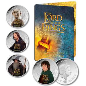 Samoa / Fifty Cents 2022 Lord of the Rings - Frodo - reverse photo