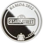 Samoa / Silver Ounce 2022 Sesame Street - Oscar the Grouch - obverse photo