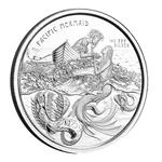 Silver Ounce 2021 Pacific Mermaid: Photo Coin, Samoa, Silver Ounce 2021 Pacific Mermaid / thumbnail