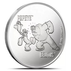 Samoa / Silver Ounce 2024 Popeye and Brutus - reverse photo