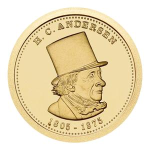 Samoa / Gold Twenty-fifth Ounce 2008 Hans Christian Andersen - reverse photo