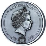 Silver Kilo 2017 Greek Chthonic Gods: Photo Coin, Samoa, Silver Kilo 2017 Greek Chthonic Gods / thumbnail