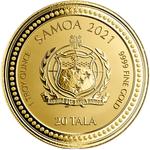 Samoa / Gold Ounce 2021 Jesus - Alpha and Omega - obverse photo