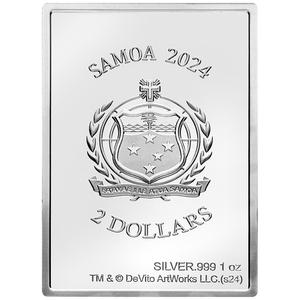Samoa / Silver Ounce 2024 King Kong of Skull Island - obverse photo
