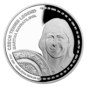 Samoa / Silver Ounce 2018 Martina Navrátilová - reverse photo