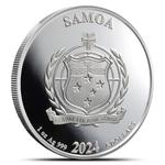 Silver Ounce 2024 The Joker: Photo Coin, Samoa, Silver Ounce 2024 The Joker / thumbnail