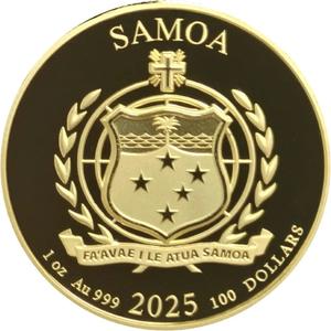 Samoa / Gold Ounce 2025 Golden Eagle - obverse photo