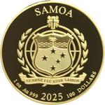Samoa / Gold Ounce 2025 Golden Eagle - obverse photo
