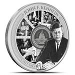 Silver Kilo 2023 JFK: Photo Coin, Samoa, Silver Kilo 2023 JFK / thumbnail