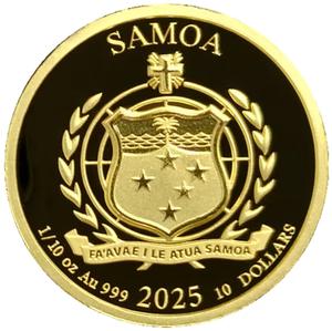 Samoa / Gold Tenth-Ounce 2025 Golden Eagle - obverse photo
