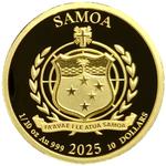 Samoa / Gold Tenth-Ounce 2025 Golden Eagle - obverse photo