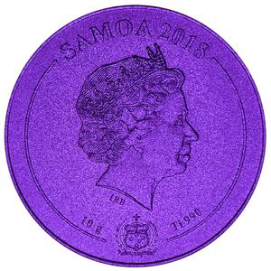 Samoa / One Dollar 2018 Titan Arum Flower - obverse photo
