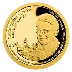 Samoa / Gold Quarter Ounce 2018 Jaroslav Drobný - reverse photo