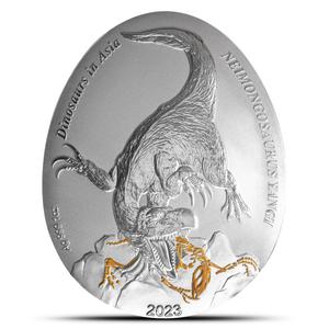 Samoa / Silver Ounce 2023 Neimongosaurus Yangi - reverse photo
