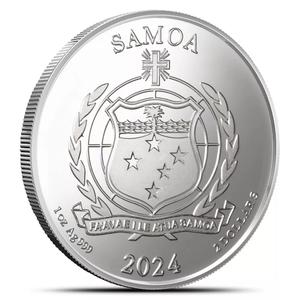 Samoa / Silver Ounce 2024 Popeye and Brutus - obverse photo